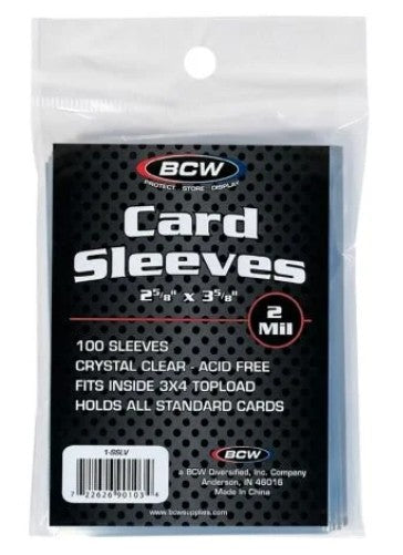Clear protective sleeves | Pack of 100