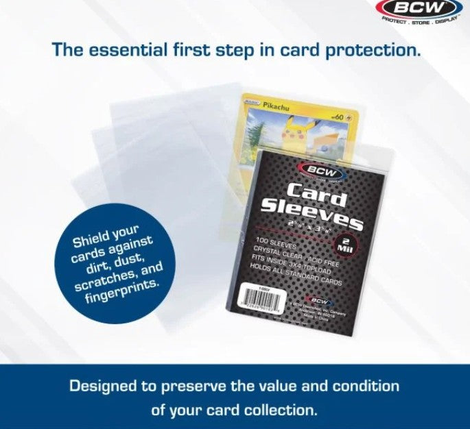 Protect your cards from dirt, dust, scratches and fingerprints.