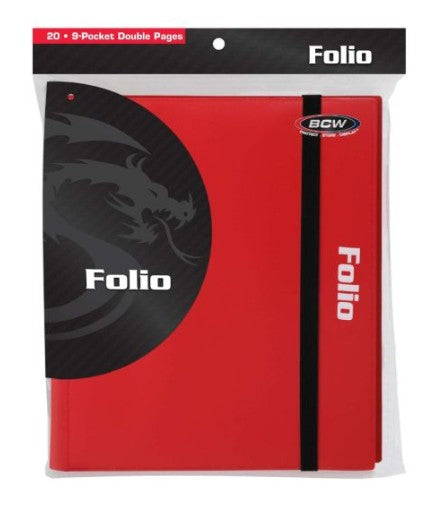 A picture of the red binder in its packaging.