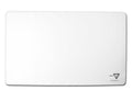 A white rectangular gaming mouse pad with rounded corners and a black SPECULR logo in the bottom right corner, shown on a plain white background.